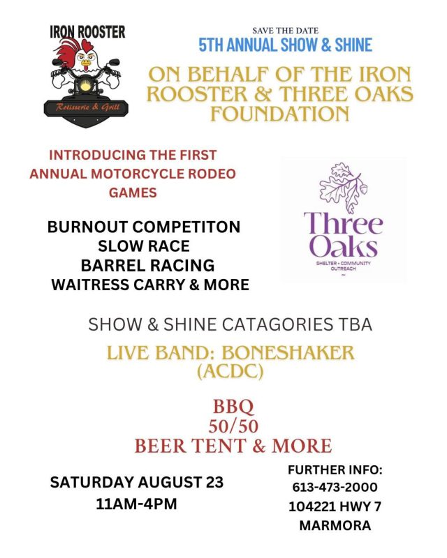 The Iron Rooster: Show and Shine
